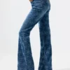 Flared Denim Trousers Flared Denim Trousers