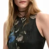 Flared Dress Flowers