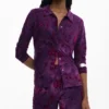 Flared Textured Fluid Pants Flared Textured Fluid Pants