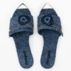 Flat Denim Sandal Flat Denim Sandal