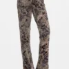 Flocked Long Trousers