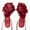 Floral Applique Sandal