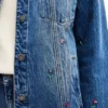 Floral Denim Trucker Jacket