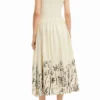 Floral Flared Midi Dress Floral Flared Midi Dress