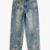Floral Jeans