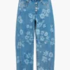 Floral Jeans