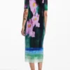 Floral Midi Dress Floral Midi Dress