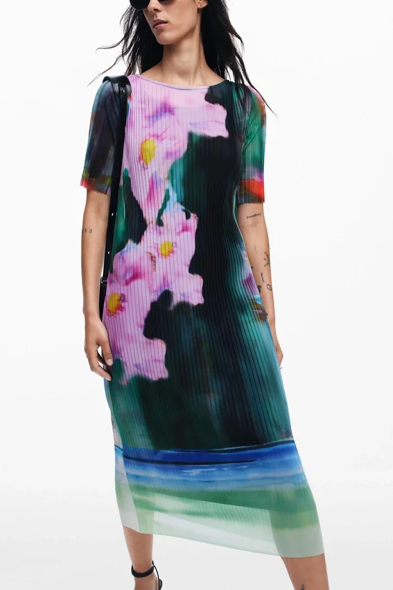 Floral Midi Dress Floral Midi Dress