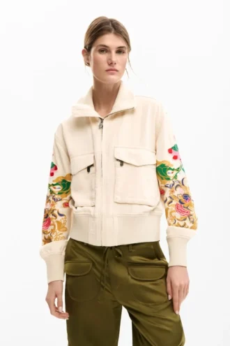 Floral Patch Jacket