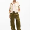 Floral Patch Jacket