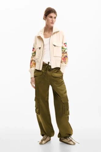 Floral Patch Jacket