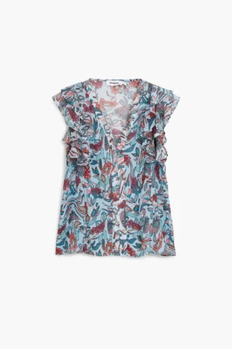 Floral Print Blouse