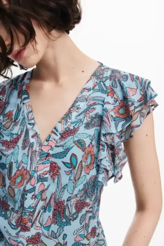 Floral Print Blouse