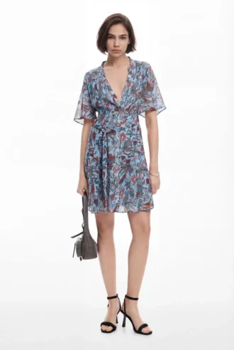 Floral Print Midi Dress