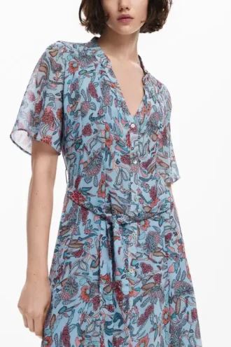 Floral Print Midi Dress