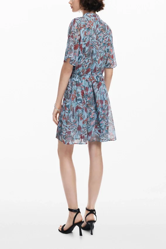 Floral Print Midi Dress Floral Print Midi Dress