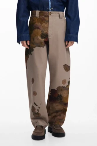 Floral Print Pants