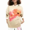 Floral Print Sweatshirt Floral Print Sweatshirt