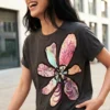 Floral Print T-Shirt Floral Print T-Shirt