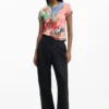 Floral Print T-Shirt Floral Print T-Shirt
