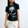 Floral Print T-Shirt Floral Print T-Shirt