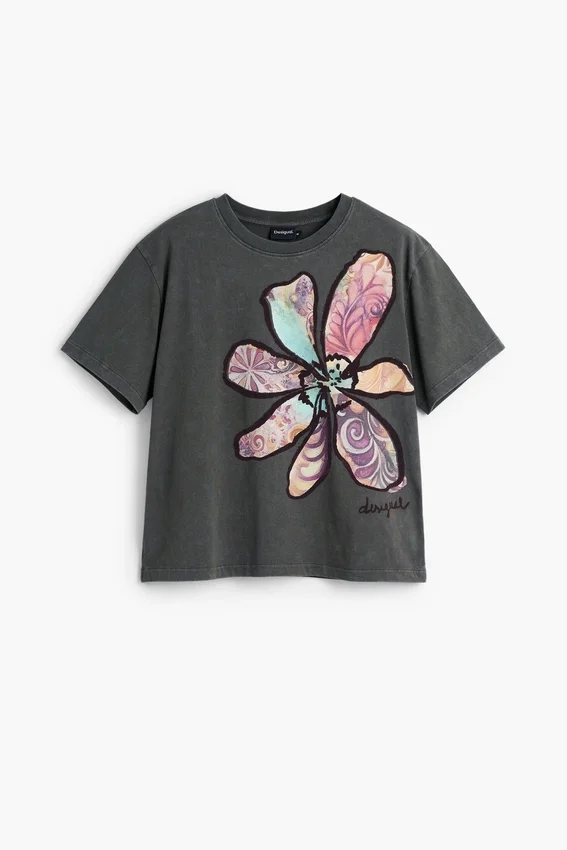 Floral Print T-Shirt Floral Print T-Shirt