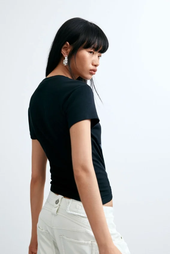 Floral Print T-Shirt Floral Print T-Shirt