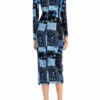 Floral Ribbed Midi Dress Floral Ribbed Midi Dress