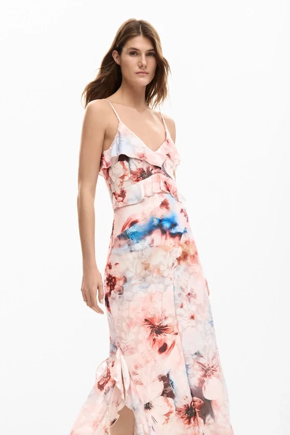 Floral Ruffle Dress Floral Ruffle Dress