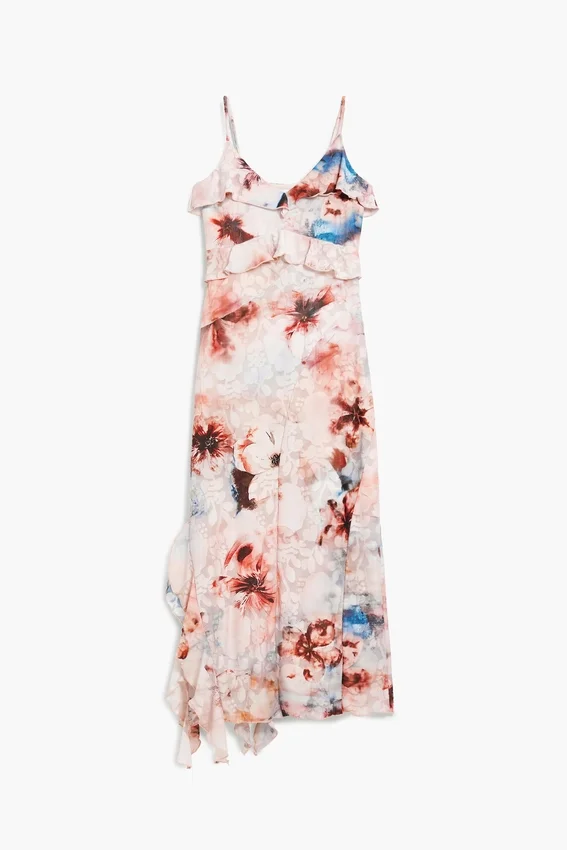 Floral Ruffle Dress Floral Ruffle Dress