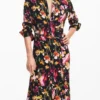 Floral Shirt Dress