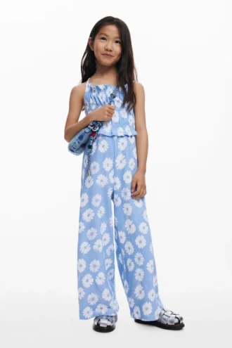 Floral Strap Jumpsuit