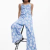 Floral Strap Jumpsuit