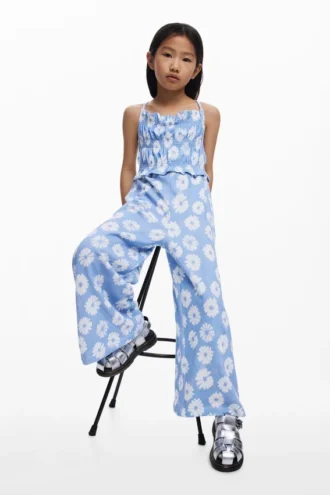 Floral Strap Jumpsuit