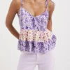 Floral Strap Top Floral Strap Top