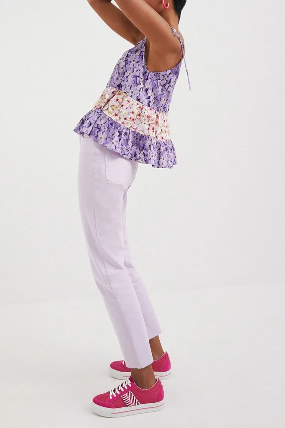 Floral Strap Top Floral Strap Top