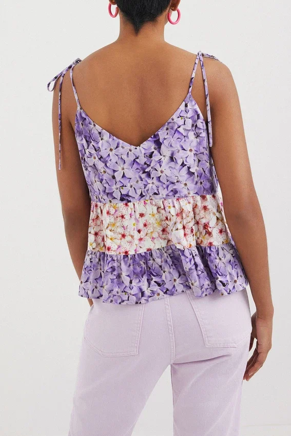 Floral Strap Top Floral Strap Top