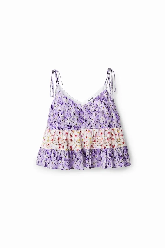 Floral Strap Top Floral Strap Top