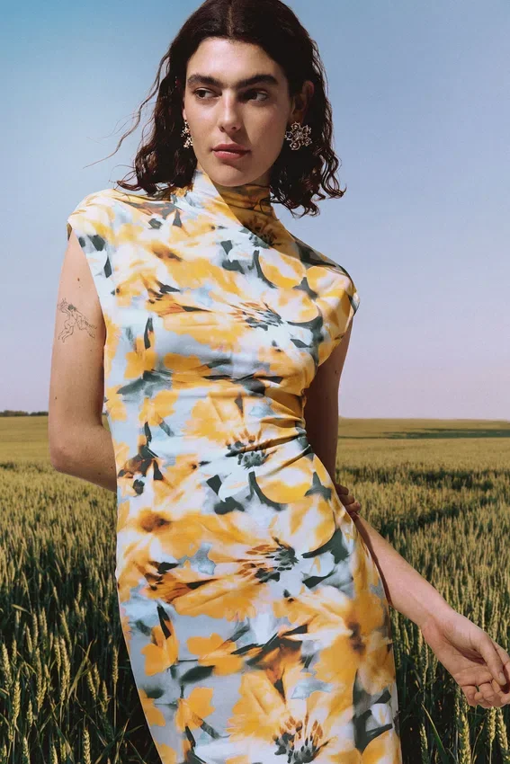 Floral Tube Dress Floral Tube Dress