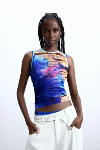 Floral Water T-Shirt