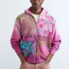 Floral Zipper Sweatshirt Floral Zipper Sweatshirt