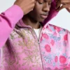 Floral Zipper Sweatshirt Floral Zipper Sweatshirt
