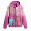 Floral Zipper Sweatshirt Floral Zipper Sweatshirt