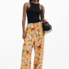 Flowy Floral Trousers
