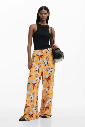 Flowy Floral Trousers