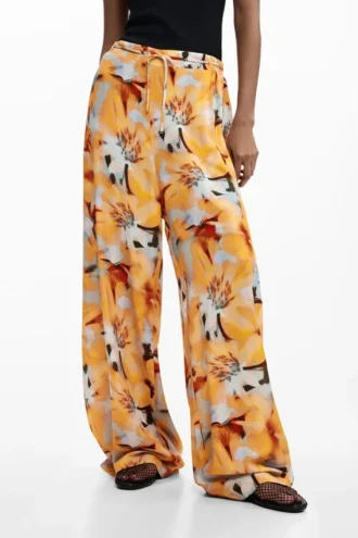 Flowy Floral Trousers