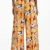 Flowy Floral Trousers