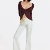 Frayed Flare Jeans Frayed Flare Jeans