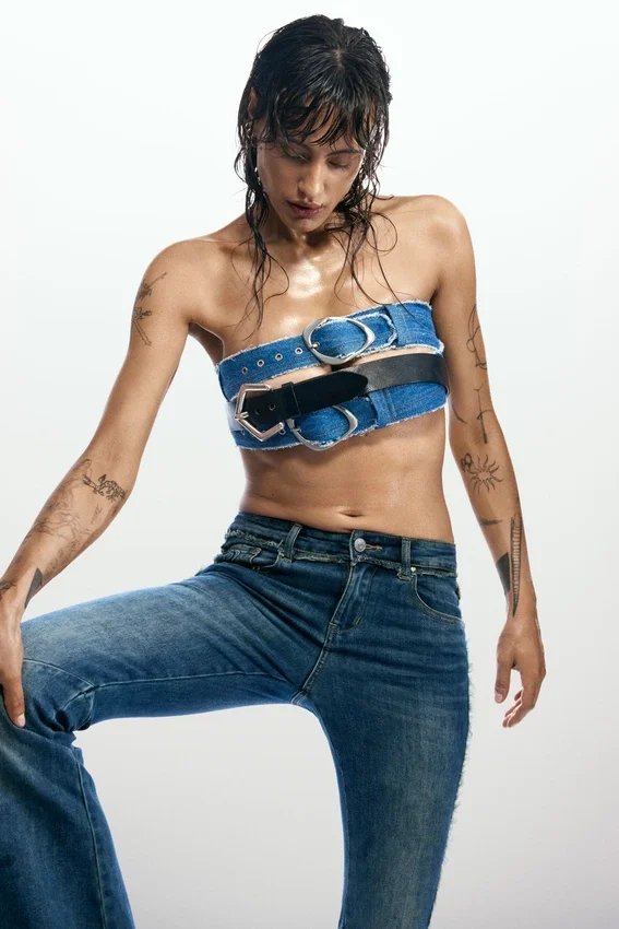 Frayed Flare Jeans Frayed Flare Jeans