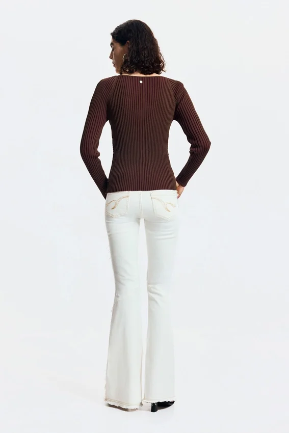 Frayed Flare Jeans Frayed Flare Jeans